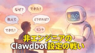 非エンジニアのClawdbot設定の戦い